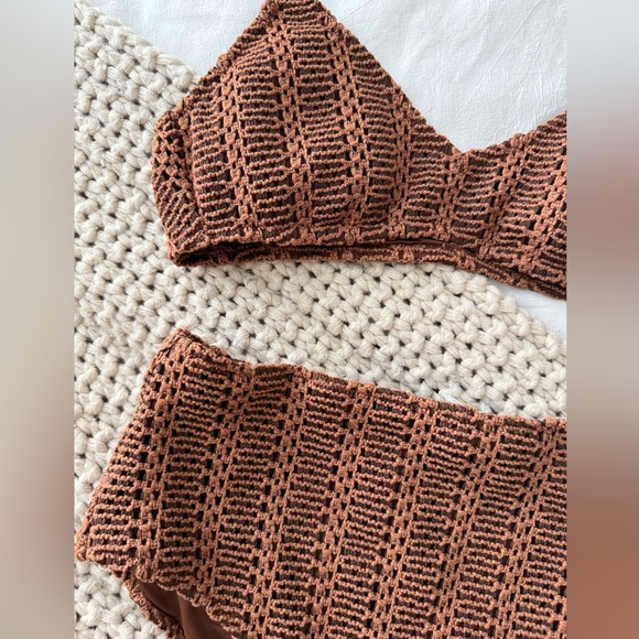 Aerie Crochet Bikini Set - Picture 4 of 9